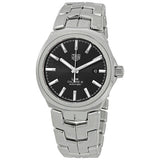 Tag Heuer Link Quartz Black Dial Silver Steel Strap Watch for Women - WBC2110.BA0603