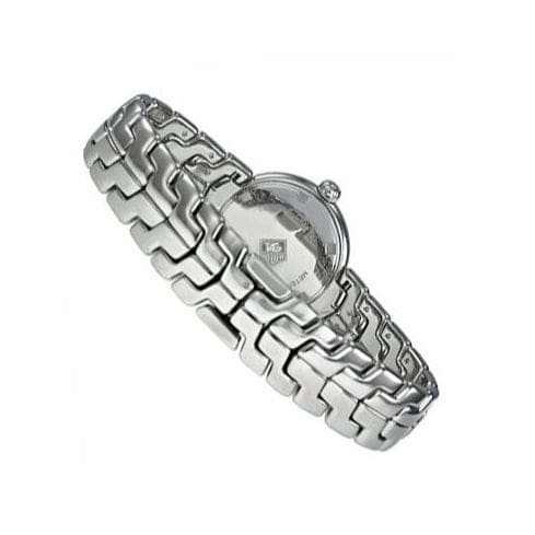 Tag Heuer Link Diamonds Silver Dial Silver Steel Strap Watch for Women - WAT1413.BA0954