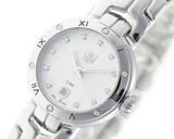Tag Heuer Link Diamonds Silver Dial Silver Steel Strap Watch for Women - WAT1413.BA0954