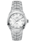 Tag Heuer Link Quartz Diamonds Mother of Pearl Dial Silver Steel Strap Watch for Women - WBC1312.BA0600
