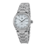 Tag Heuer Link Quartz Diamonds Mother of Pearl Dial Silver Steel Strap Watch for Women - WBC1316.BA0600