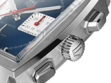 Tag Heuer Monaco Automatic Chronograph Blue Dial Silver Steel Strap Watch for Men - CBL2111.BA0644