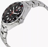 Tag Heuer Formula 1 Quartz Senna Limited Edition Black Dial Silver Steel Strap Watch for Men - WAZ1012.BA0883