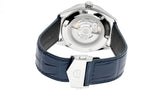 Tag Heuer Carrera Day Date Blue Dial Blue Leather Strap Watch for Men - WBN2012.FC6502