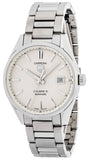 Tag Heuer Carrera Automatic Caliber 5 White Dial Silver Steel Strap Watch for Men - WAR211B.BA0782