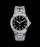 Tag Heuer Link Quartz Black Dial Silver Steel Strap Watch for Women - WBC2110.BA0603