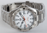 TAG Heuer Aquaracer Calibre 5 Automatic Watch with White Dial