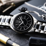TAG Heuer watch with black face