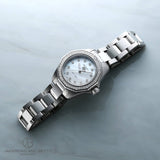 Tag Heuer Aquaracer Professional 200 Quartz Diamond Mother of Pearl Dial Silver Steel Strap Watch for Women - WBP1417.BA0622