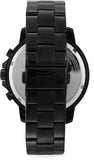 Tommy Hilfiger London Chronograph Black Dial Black Steel Strap Watch for Men - 1791529