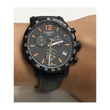 Tissot Quickster Chronograph Black Dial Watch For Men - T095.417.36.057.00