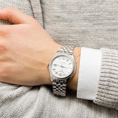 Tissot Ballade Powermatic 80 Cosc Silver Dial Silver Steel Strap Watch For Men - T108.408.11.037.00