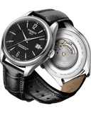 Tissot Ballade Powermatic 80 Cosc Black Dial Black Leather Strap Watch For Men - T108.408.16.057.00