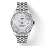 Tissot Ballade Powermatic 80 Cosc Silver Dial Silver Steel Strap Watch For Men - T108.408.11.037.00