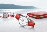 Tissot Bella Ora Round White Dial Black Leather Strap Watch For Women - T103.210.16.018.00