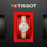 Tissot Bellissima Small Lady Mother of Pearl Dial Two Tone Steel Strap Watch For Women - T126.010.22.013.00