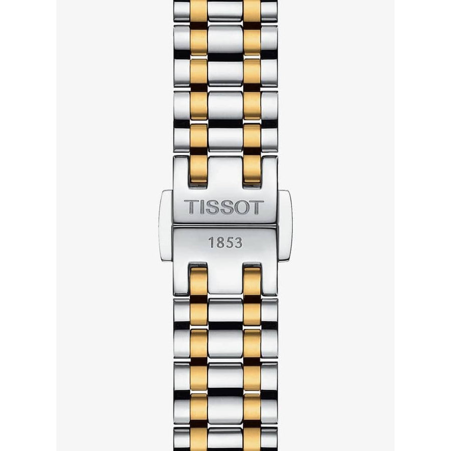 Tissot Bellissima Small Lady Mother of Pearl Dial Two Tone Steel Strap Watch For Women - T126.010.22.013.00