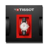 Tissot Bridgeport Lady White Dial Brown Leather Strap Watch For Women - T097.010.26.118.00