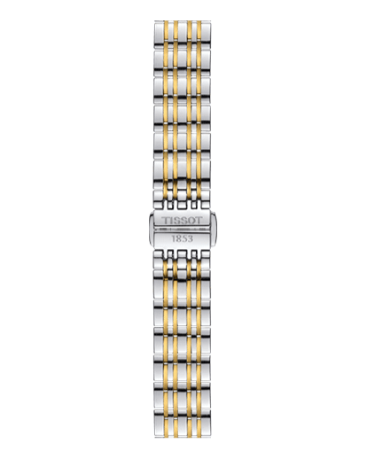 Tissot Carson Automatic Silver Dial Two Tone Steel Strap Watch For Women - T085.207.22.011.00