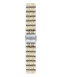 Tissot Carson Automatic Silver Dial Two Tone Steel Strap Watch For Women - T085.207.22.011.00