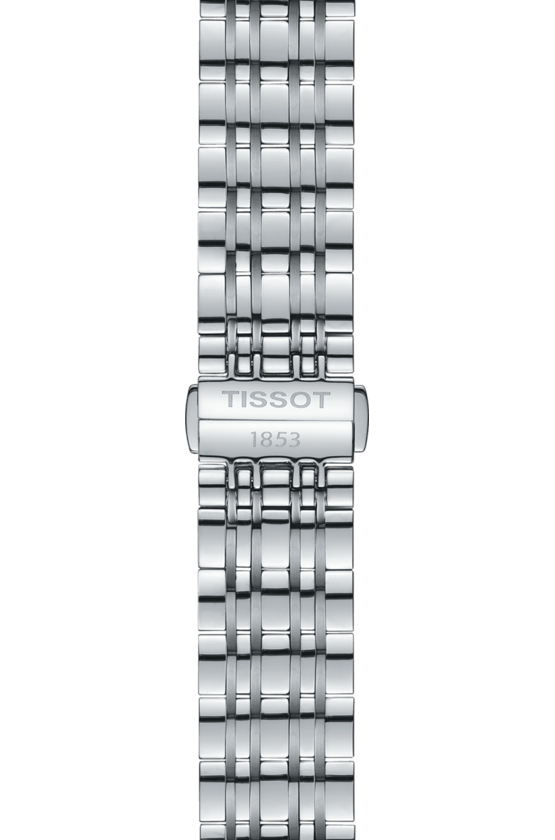 Tissot Carson Powermatic 80 Silver Dial Silver Steel Strap Watch For Men - T085.407.11.011.00
