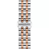 Tissot Carson Premium Chronograph White Dial Two Tone Steel Strap Watch For Men - T122.417.22.011.00