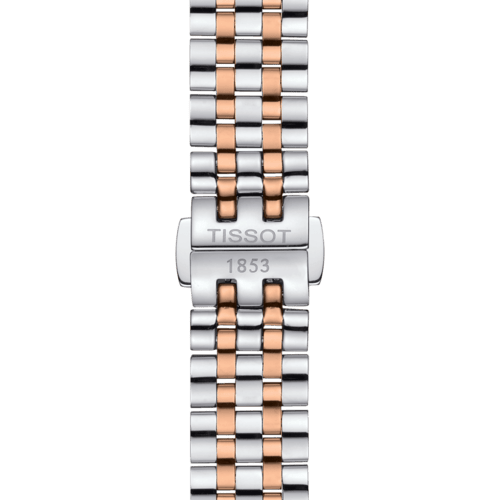Tissot Carson Premium Powermatic 80 Silver Dial Two Tone Steel Strap Watch For Men - T122.407.22.033.00