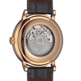 Tissot Carson Premium Powermatic 80 White Dial Brown Leather Strap Watch For Men - T122.407.36.031.00