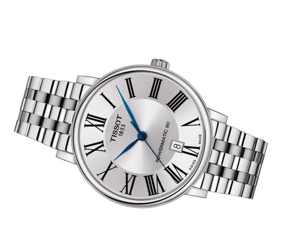 Tissot Carson Premium Silver Dial Silver Steel Strap Watch For Men - T122.410.11.033.00