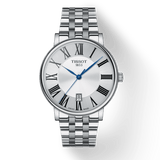 Tissot Carson Premium Silver Dial Silver Steel Strap Watch For Men - T122.410.11.033.00
