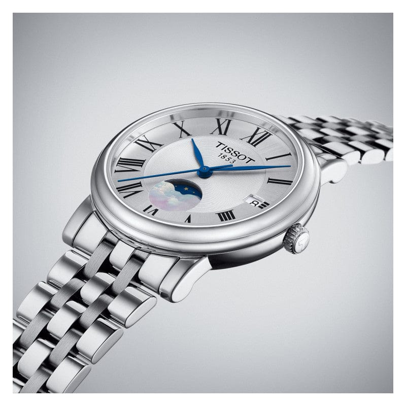 Tissot Carson Premium Silver Dial Silver Steel Strap Watch for Men - T122.417.11.033.00