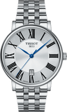 Tissot Carson Premium Silver Dial Silver Steel Strap Watch for Men - T122.417.11.033.00