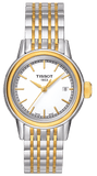 Tissot Carson Steel Lady White Dial Quartz Watch For Women - T085.210.22.011.00