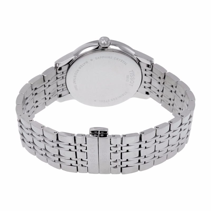 Tissot Carson Steel White Dial Silver Steel Strap Watch For Men - T085.410.11.011.00