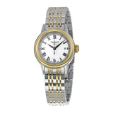 Tissot Carson Lady White Dial Two Tone Steel Strap Watch For Women - T085.210.22.013.00