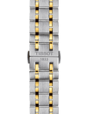 Tissot Chemin Des Tourelles Powermatic 80 Cosc Silver Dial Two Tone Steel Strap Watch For Men - T099.408.22.038.00
