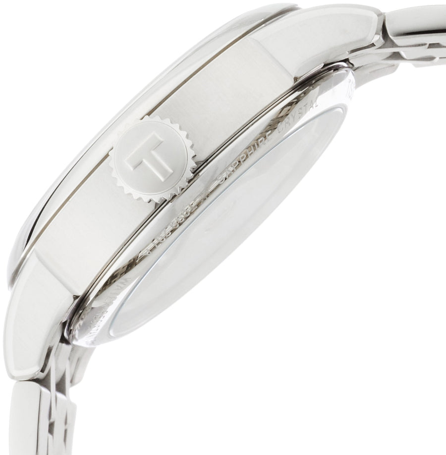 Tissot Chemin Des Tourelles Powermatic 80 Helvetic Silver Dial Silver Steel Strap Watch For Women - T099.207.11.116.00