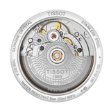 Tissot Chemin Des Tourelles Powermatic 80 Rubies Mother of Pearl Dial Silver Steel Strap Watch For Women - T099.207.11.113.00