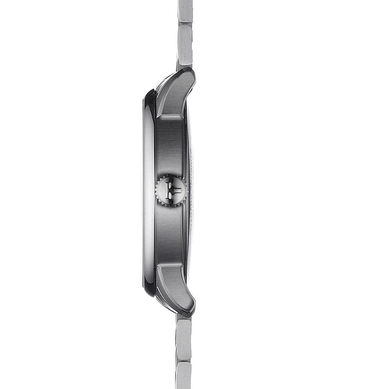Tissot Chemin Des Tourelles Powermatic 80 Silver Dial Silver Steel Strap Watch For Men - T099.407.11.037.00