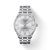 Tissot Chemin Des Tourelles Powermatic 80 Silver Dial Silver Steel Strap Watch For Men - T099.407.11.038.00