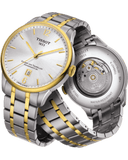 Tissot Chemin Des Tourelles Powermatic 80 Silver Dial Two Tone Steel Strap Watch For Men - T099.407.22.037.00