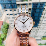 Tissot Chemin des Tourelles Powermatic 80 Silver Dial Two Tone Steel Strap Watch for Men - T099.407.22.038.02