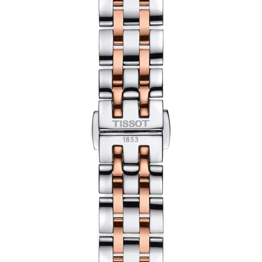 Tissot Chemin des Tourelles Powermatic 80 Silver Dial Two Tone Steel Strap Watch for Men - T099.407.22.038.02