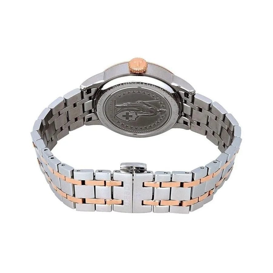 Tissot Chemin des Tourelles Powermatic 80 Silver Dial Two Tone Steel Strap Watch for Men - T099.407.22.038.02
