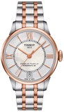 Tissot Chemin des Tourelles Powermatic 80 Silver Dial Two Tone Steel Strap Watch for Men - T099.407.22.038.02