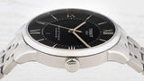 Tissot T Classic Chemin Des Tourelles Chronometer Black Dial Silver Steel Strap Watch For Men - T099.408.11.058.00