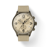 Tissot Chrono XL Beige Diag Beige NATO Strap Watch For Men - T116.617.37.267.01