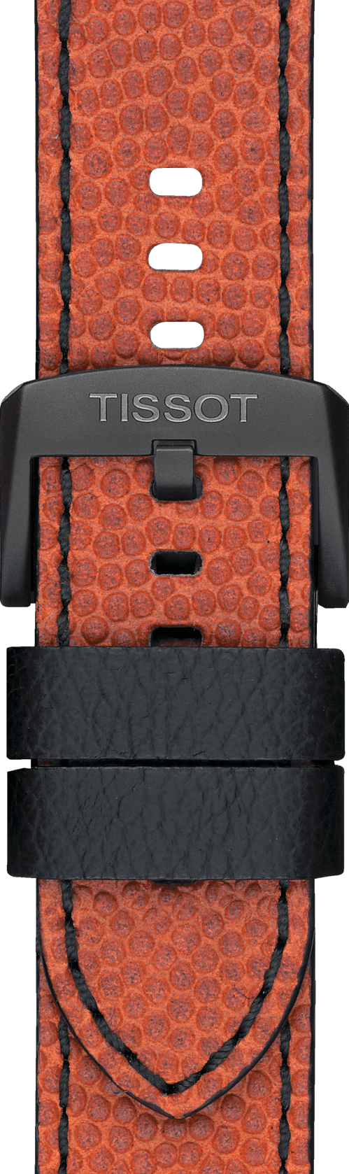 Tissot Chrono XL NBA Special Edition Black Dial Brown Leather Strap Watch for Men - T116.617.36.051.12