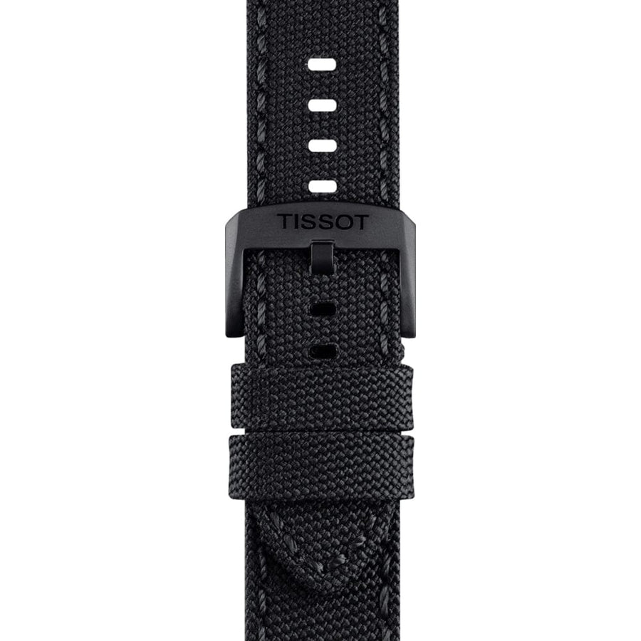 Tissot Chrono XL Quartz Black Dial Black Nylon Strap Watch For Men - T116.617.37.051.00