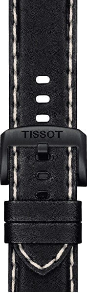 Tissot Chrono XL Vintage Chronograph Black Dial Black Leather Strap Watch For Men - T116.617.36.052.02
